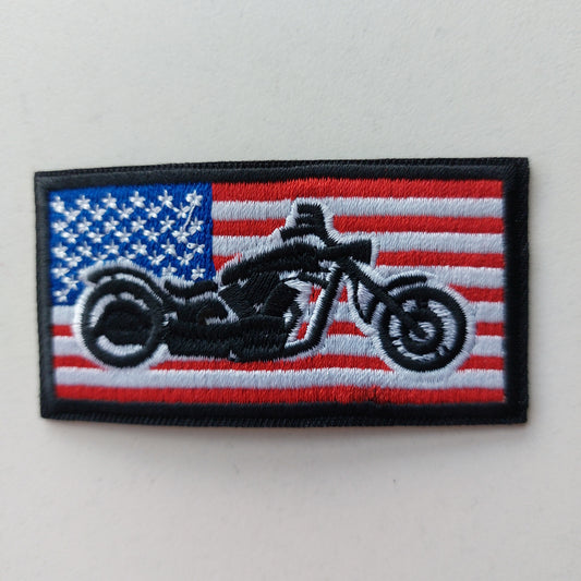 Harley Davidson Patch, klein für die Vorderseite einer Motorradjacke, selbstklebend (Kopie)