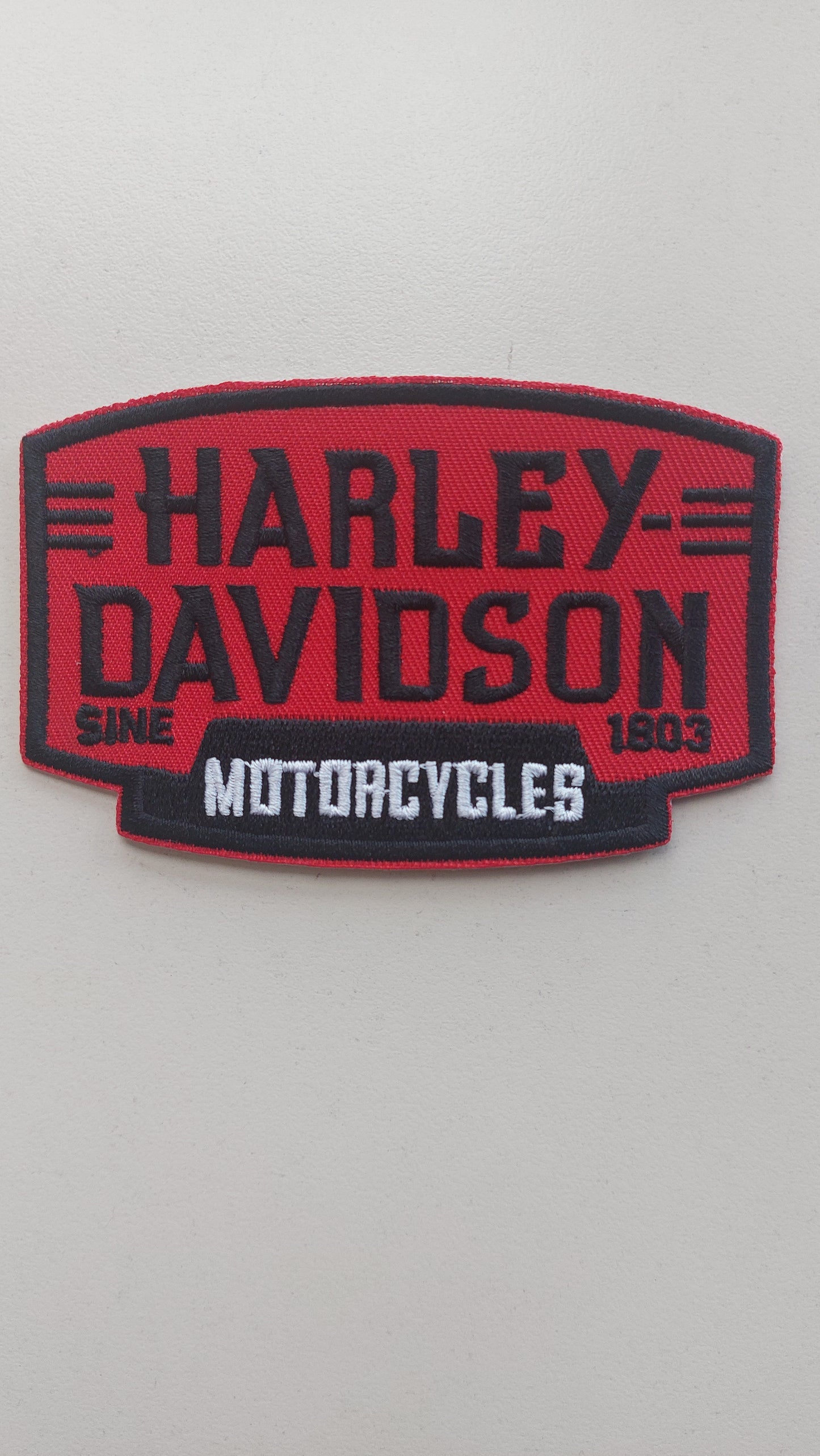 Toppa Patch piccola Autocollante per davanti giubbotto, nuova Harley Davidson