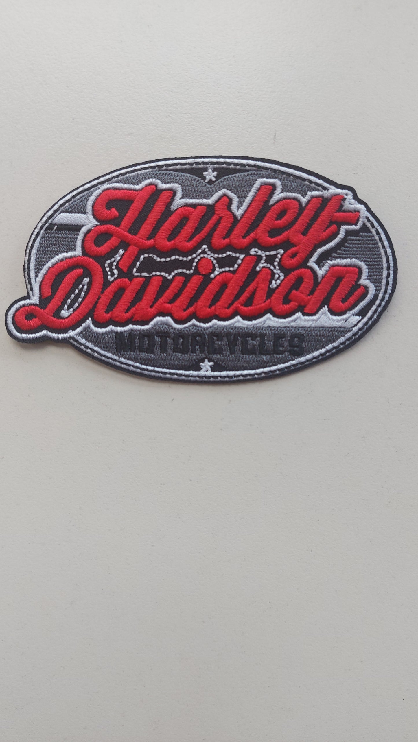 Toppa Patch piccola Autocollante per davanti giubbotto, nuova Harley Davidson