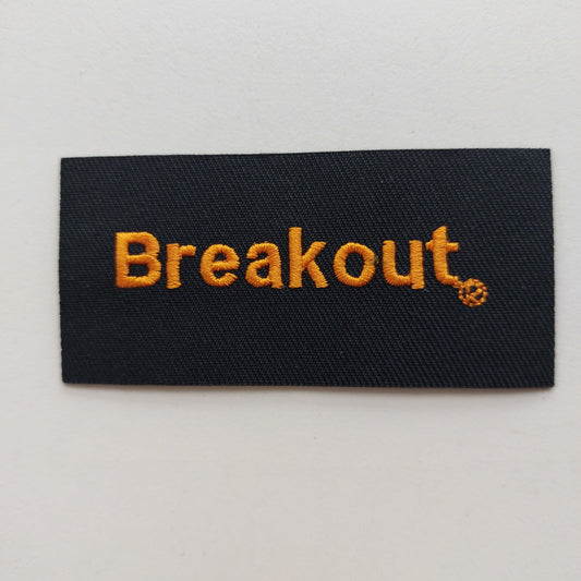 Patch - Breakout - Harley Davidson, klein für die Vorderseite einer Motorradjacke, selbstklebend