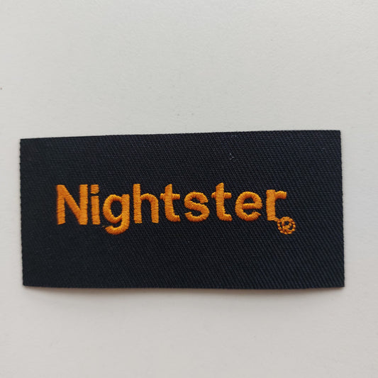 Toppa Patch - Nightster - Harley Davidson, piccola per davanti giubbotto Moto, autocollante