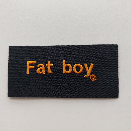 Toppa Patch - Fat Boy - Harley Davidson, piccola per davanti giubbott