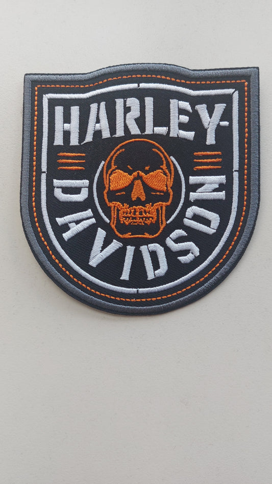 Toppa Patch piccola Autocollante per davanti giubbotto, nuova Harley Davidson