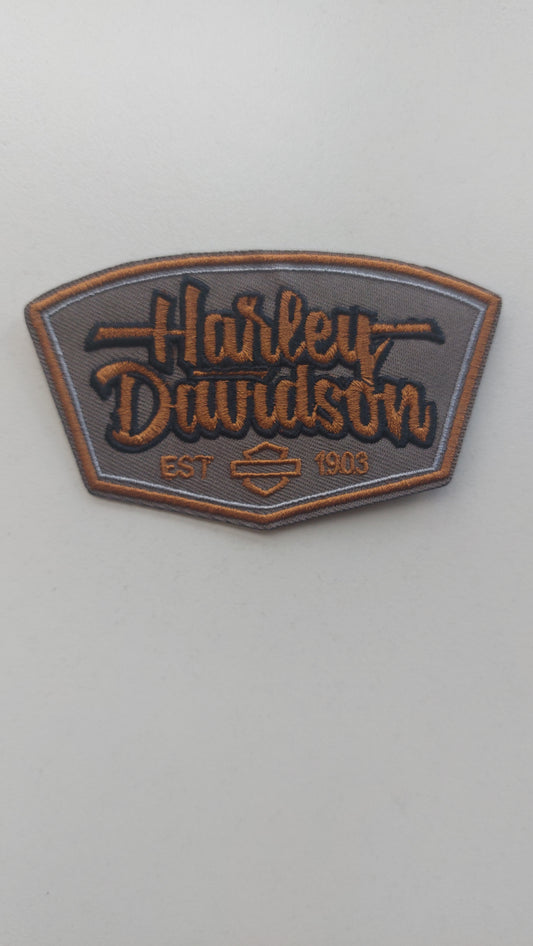 Toppa Patch piccola Autocollante per davanti giubbotto, nuova Harley Davidson