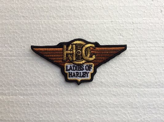 Patch Large Hog Ladies of Harley, Chapter and Bikers Harley Davidson patch 