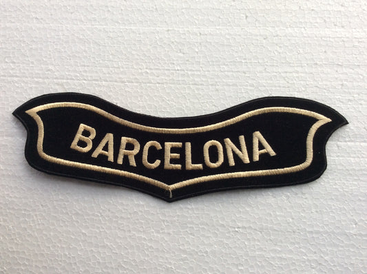 Big patch under eagle patch – BARCELONA – 