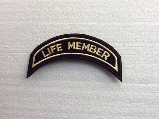 Grand ecusson patch Life Member arc