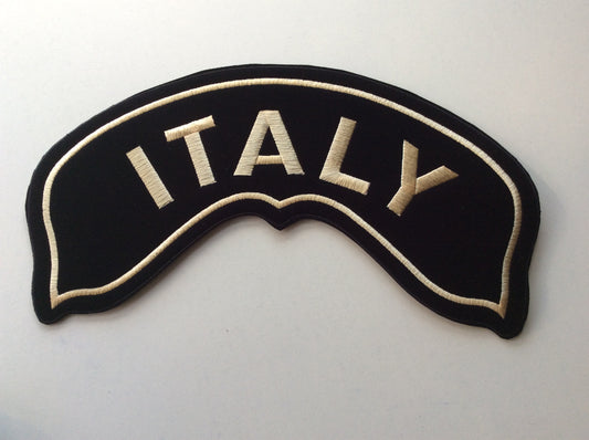 Grand Ecusson patch roker – ITALY – couleur or