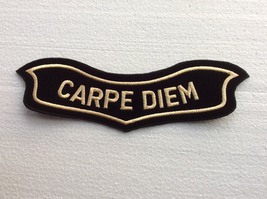 Large Hog CARPE DIEM Eagle Buckle Patch 