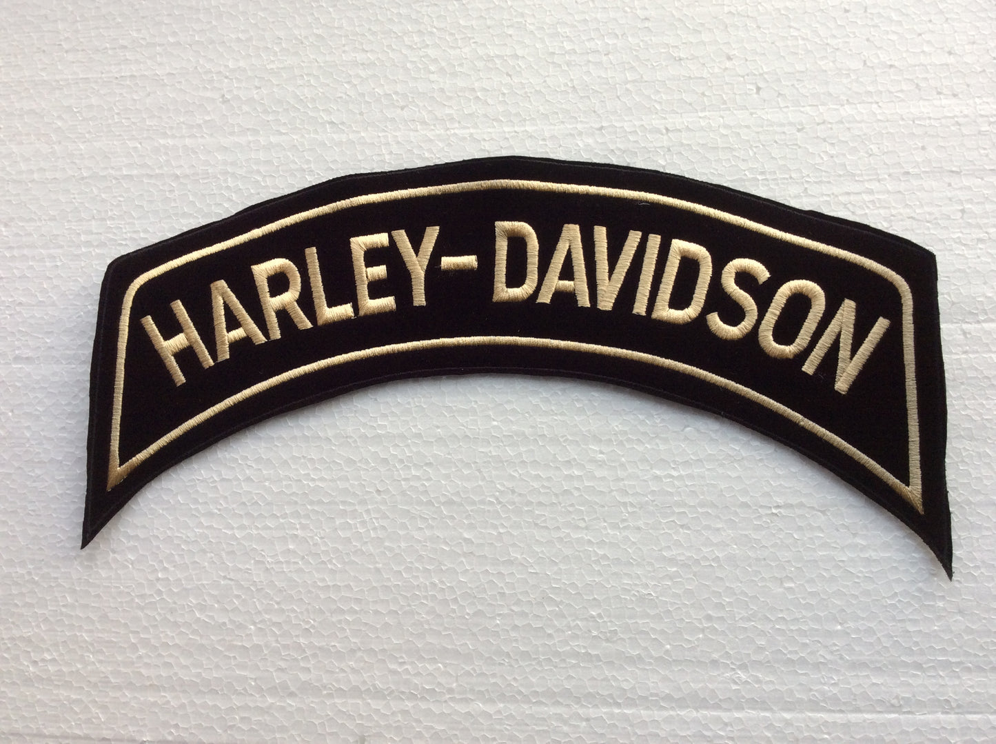 Grand ecusson patch Harley Davidson arc