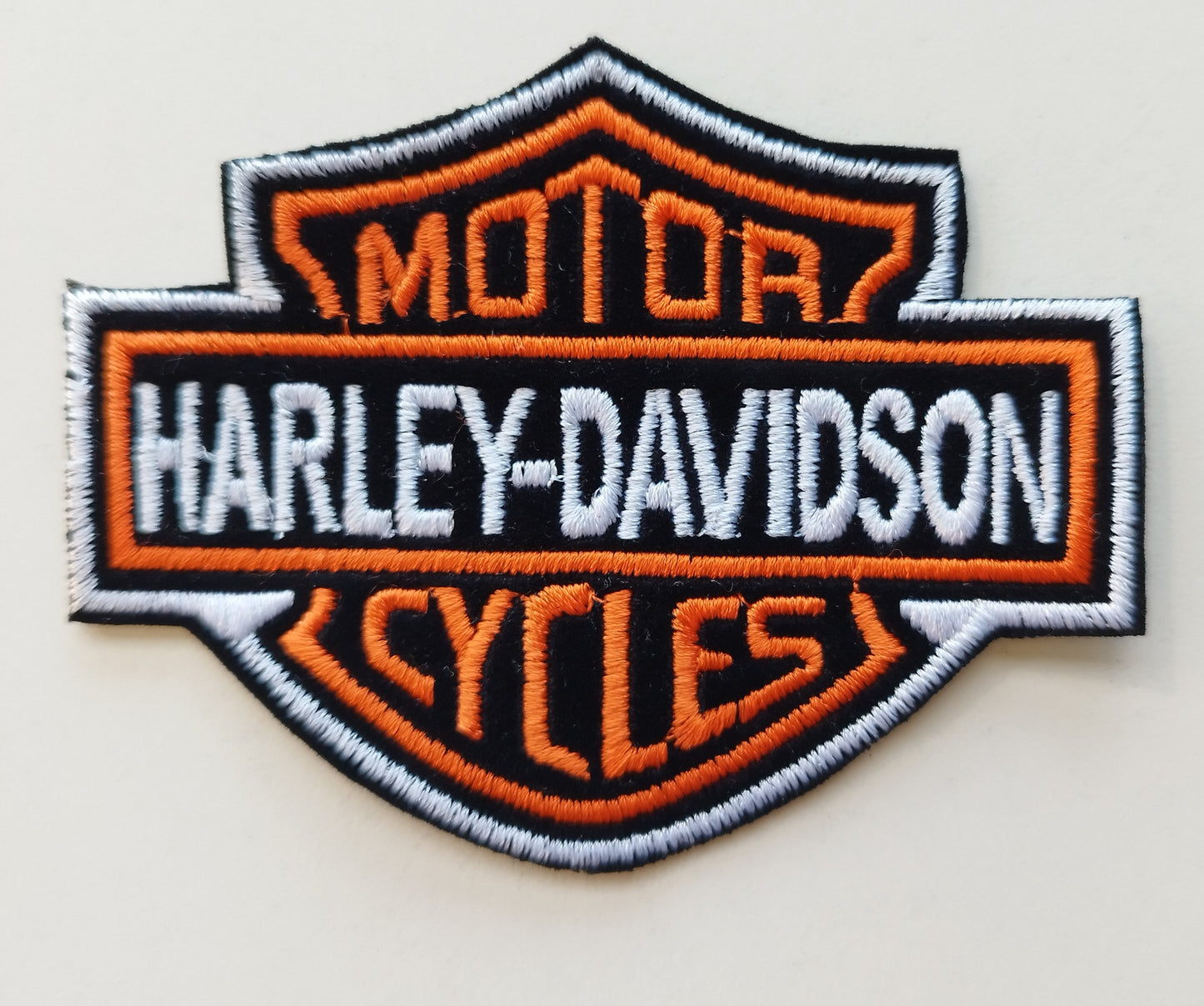 Piccola Patch Toppa Classic Bar And Shield, Bar'n Shield Harley Davidson